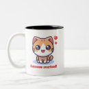 Search for kawaii animal illustration mugs Kawaii cat design