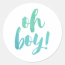 Search for teal baby shower stickers Typography