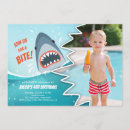 Recherche de shark party invitations Fête des requins