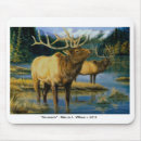 Search for bull elk mousepads Wildlife