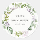 Search for lavender bridal shower stickers Greenery