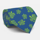 Recherche de tortue verte cravates Bleu
