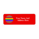 Search for equality return address labels Pride