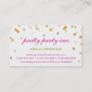 Recherche de confetti business cards Tendance