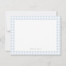 Search for monogram note cards Blue