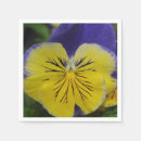 Search for pansy napkins Botanical