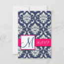 Search for blue damask square invitations Elegant