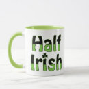 Search for half irish mugs Shamrock