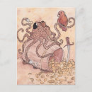 Search for octopuses postcards Octopi