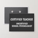 Recherche de psychologues badges Drôle