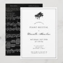 Recherche de musique cartes invitations Minimaliste