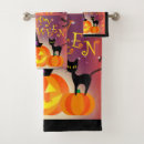 Search for halloween black and orange bath towels Horror