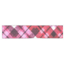 Search for pink gingham table runners Tartan