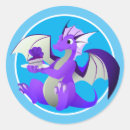 Search for medieval dragons stickers Purple