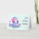 Search for octopus birthday cards Marine life