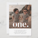 Recherche de premier de jumeaux anniversaire invitations Un