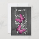 Search for butterfly wedding table cards Elegant