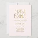 Recherche de nuptiales de brunch invitations Rose et or