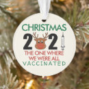 Search for vaccinated ornaments Funny