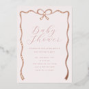 Recherche de elegant pink rose baby shower invitations Coquette