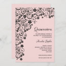 Search for formal quinceanera invitations Princess
