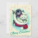 Search for cute kitten christmas cards Snowflakes