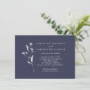 Recherche de simple navy blue mariage invitations Coloré
