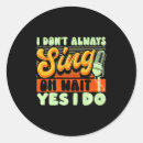 Search for music stickers Always