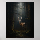 Recherche de cerf vintage posters Pour elle