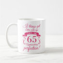 Search for 65th birthday mugs Funny