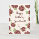 Search for sweetheart birthday cards Floral