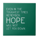 Search for inspirational quote tiles Hope