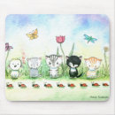 Search for cute cat mousepads Whimsical