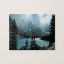 Recherche de lac de moraine puzzles Montagnes