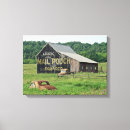 Search for old barn canvas prints Vintage