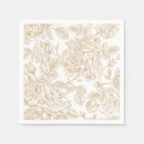 Recherche de motif vintage serviettes Rose