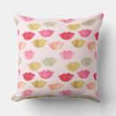 Search for red gold pillows Watercolor