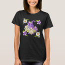 Search for purple flower pattern tshirts Violet