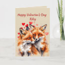 Search for fox valentines day cards Funny