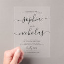 Search for minimal engagement party invitations Calligraphy