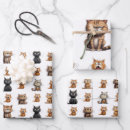 Search for cat wrapping paper ginger