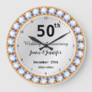 Search for 50 year anniversary clocks 50 years of marriage