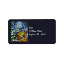 Search for nativity scene return address labels Merry christmas