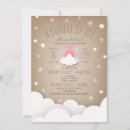 Search for cloud baby girl shower invitations Sky