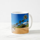 Search for coconut palm trees mugs Sea