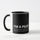 Search for funny pilot mugs Planes