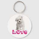 Search for maltese dog keychains Puppy