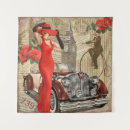Search for 1950s fashion art Mid century