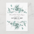 Search for spring save the date postcards Leaf