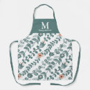 Search for floral monogram aprons Farmhouse